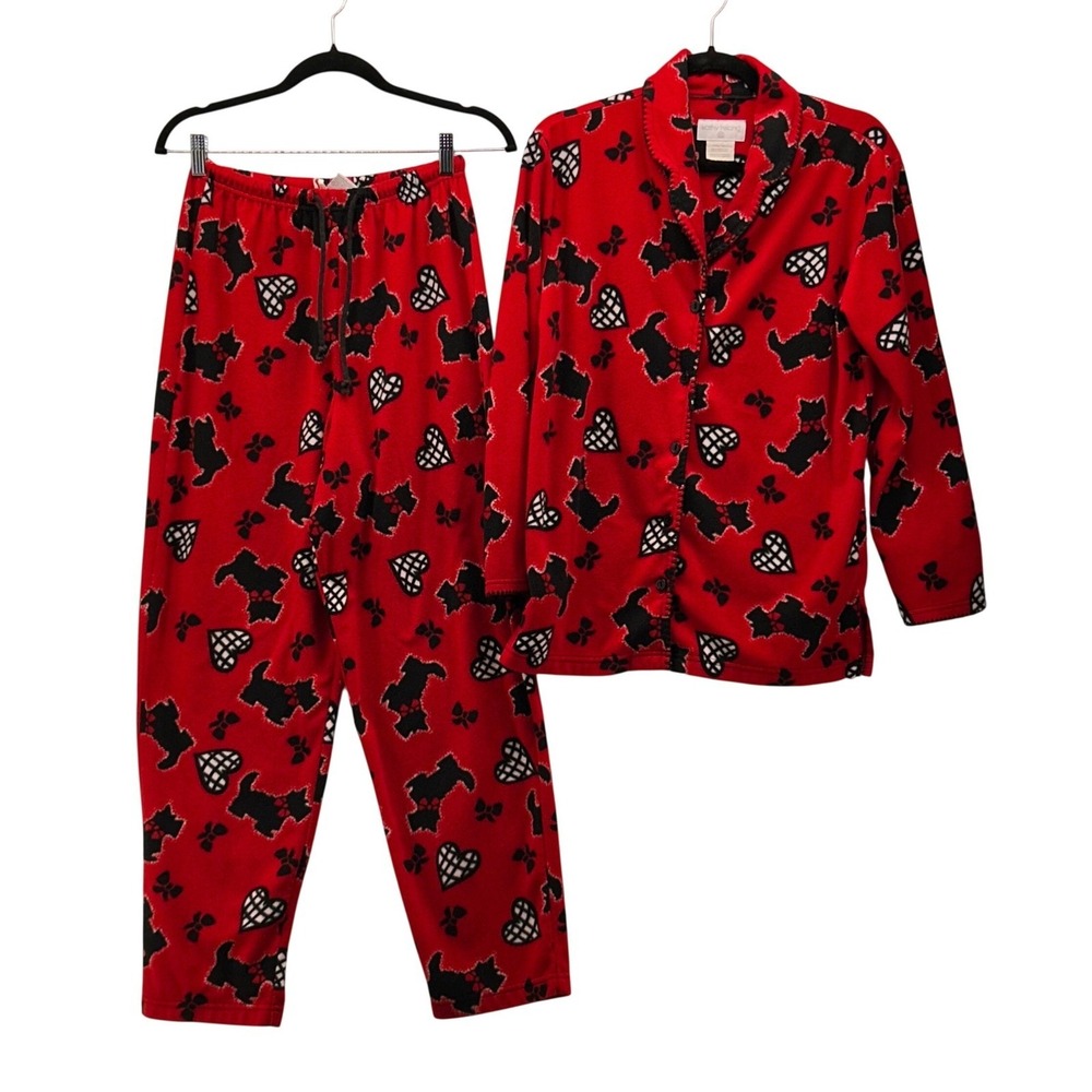 Kathy Ireland Pajama‎ Set Red Small